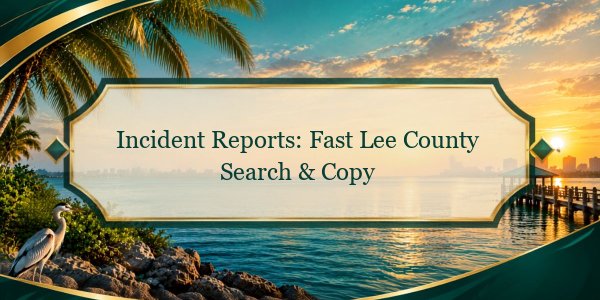 Incident Reports: Fast Lee County Search & Copy
